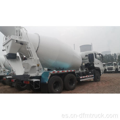 Transporte Dongfeng 10 cbm camión mezclador de conrete